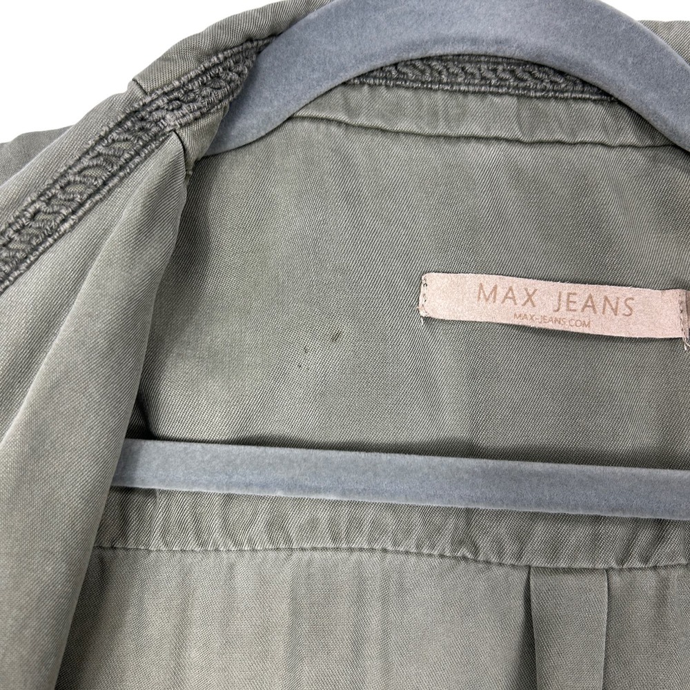 Max Jeans Open Front Vest Size Large - Picture 3 of 7